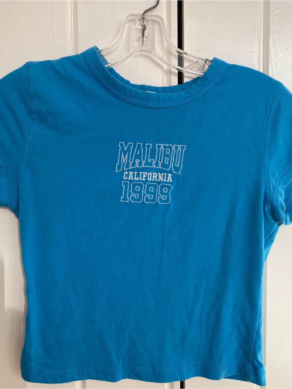 Malibu California 1999 Graphic Tee - Blue